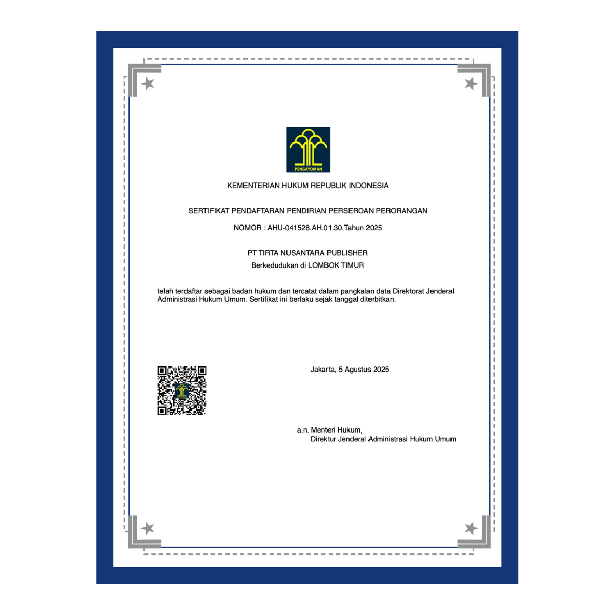 Mengapa Memilih Tirta Nusantara Publisher